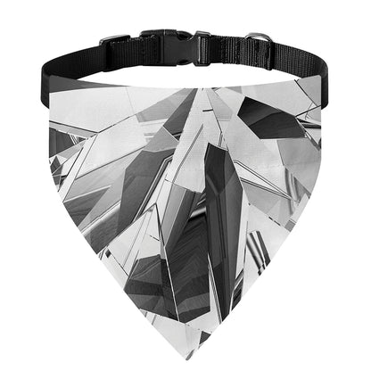Diamond Print Over The Collar Dog Bandana