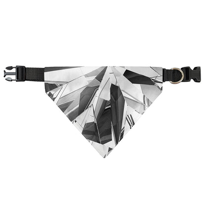 Diamond Print Over The Collar Dog Bandana