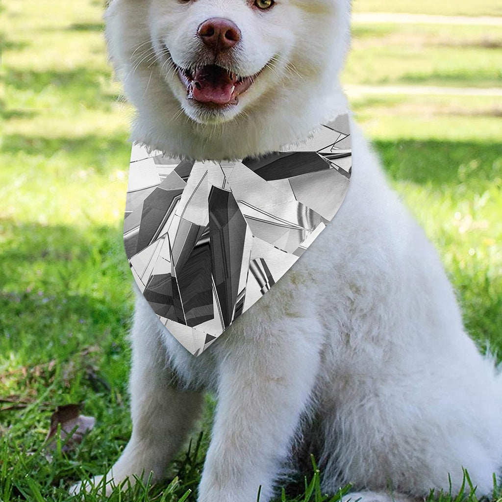 Diamond Print Over The Collar Dog Bandana