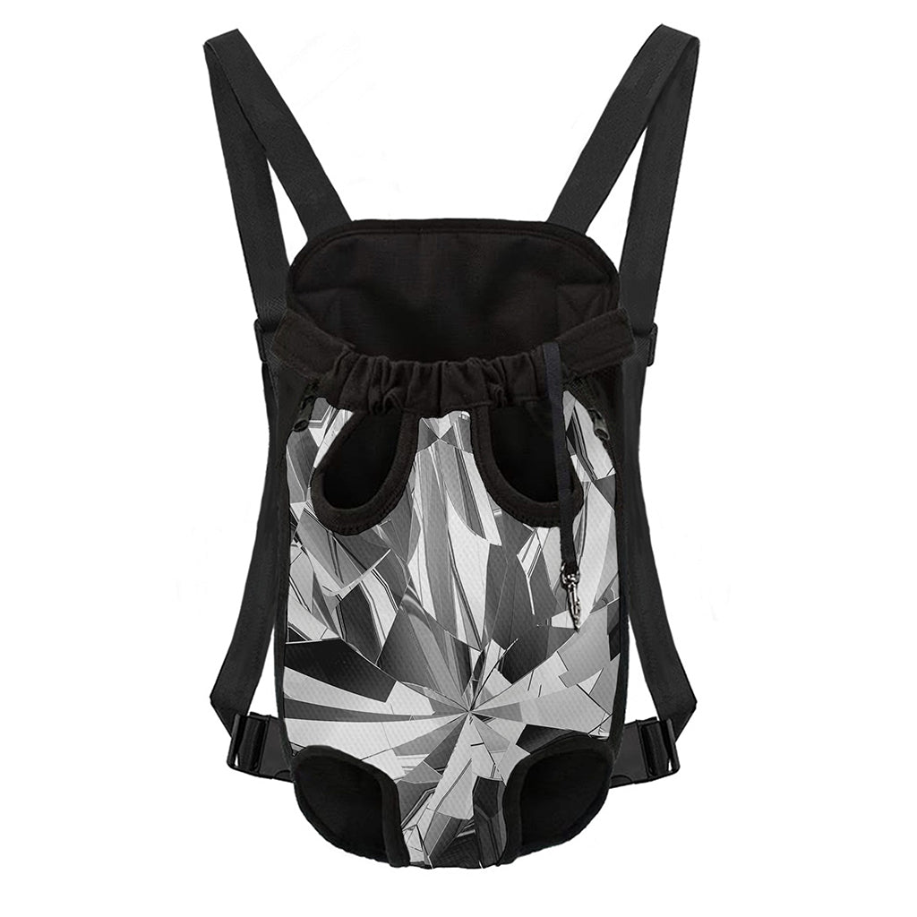 Diamond Print Pet Carrier Backpack