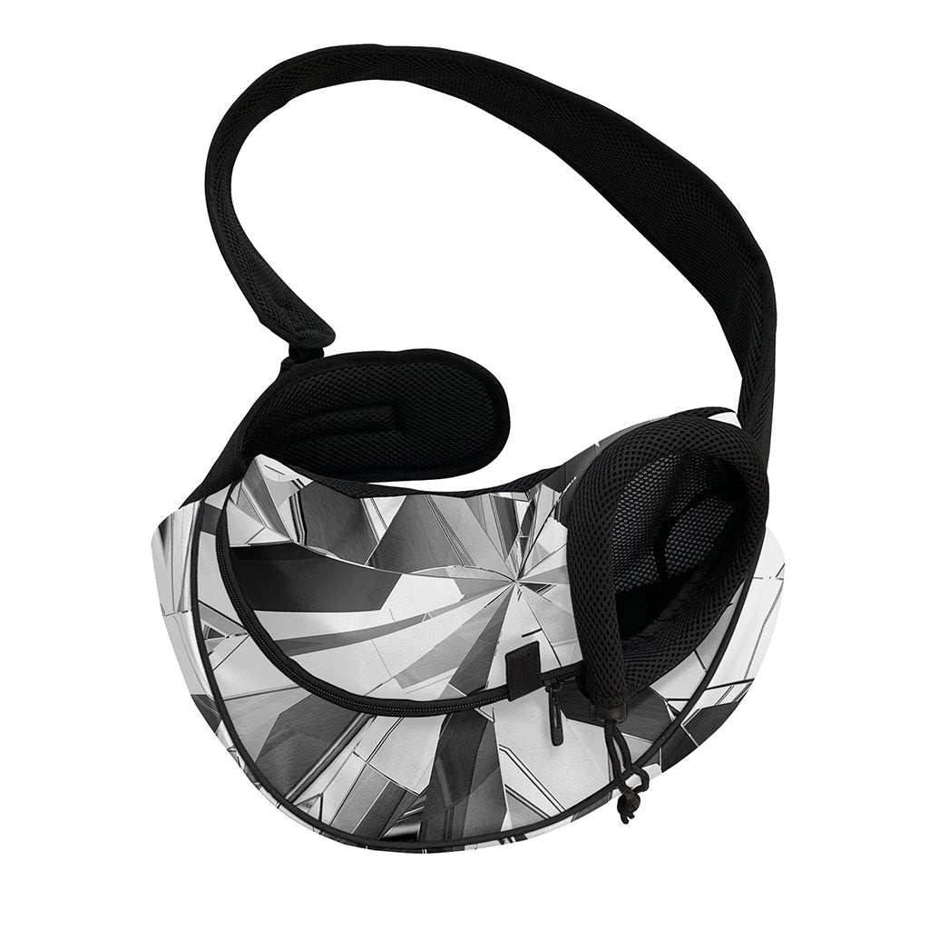 Diamond Print Pet Sling Carrier