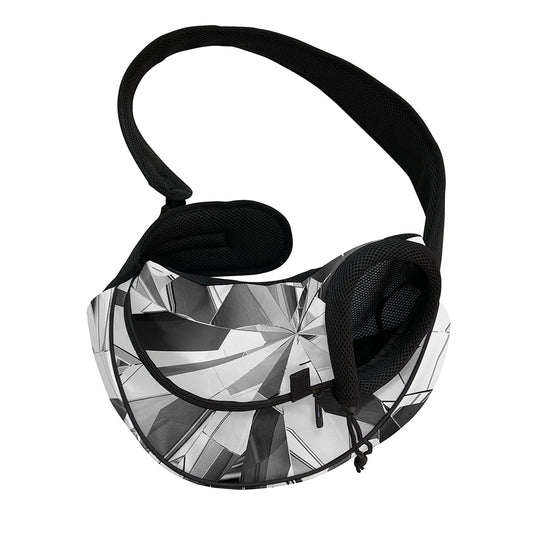 Diamond Print Pet Sling Carrier