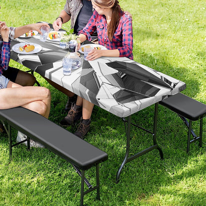 Diamond Print Picnic Table Cover