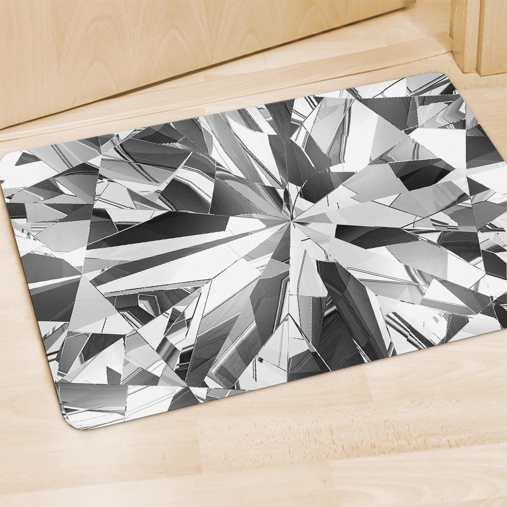 Diamond Print Polyester Doormat