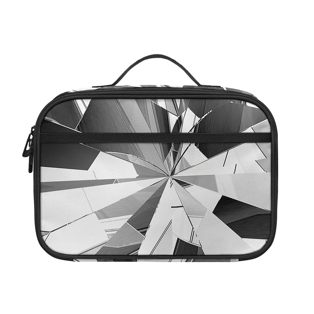 Diamond Print Portable Lunch Bag