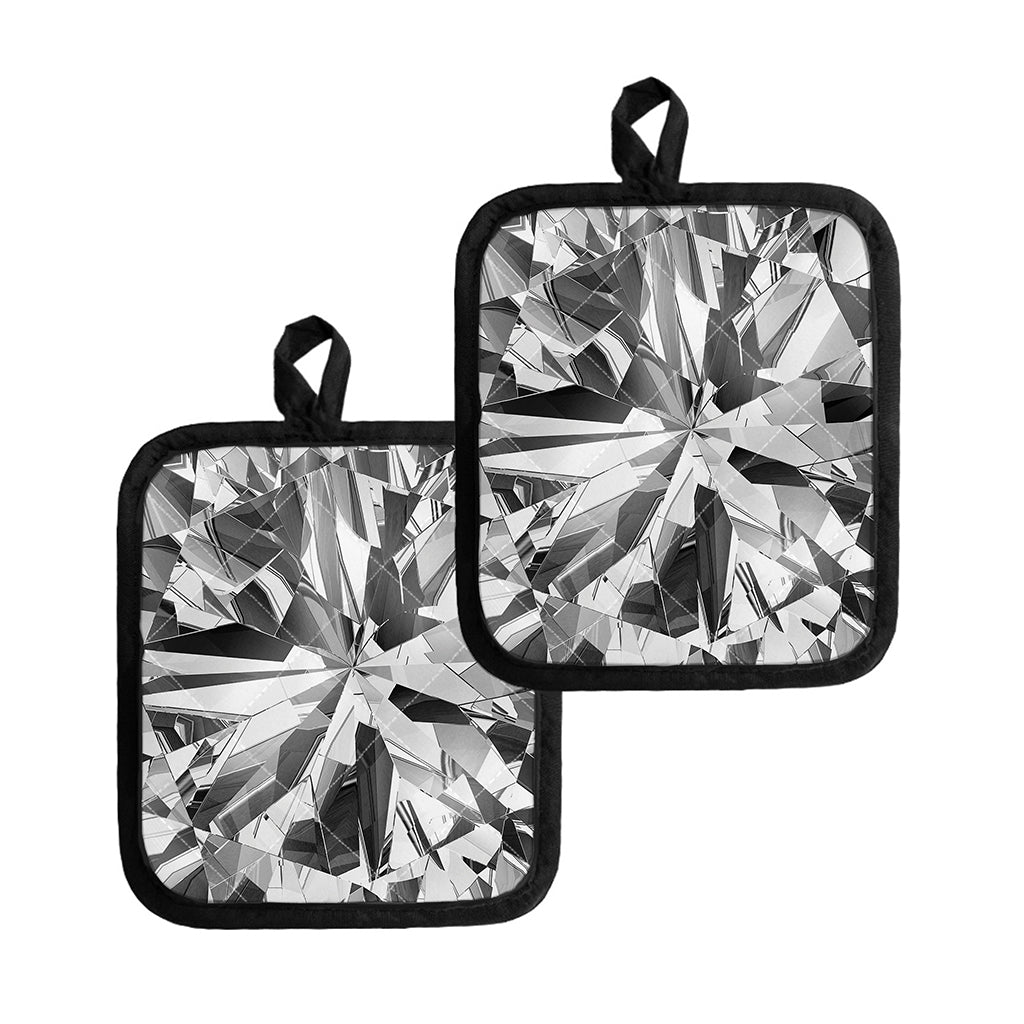 Diamond Print Pot Holders