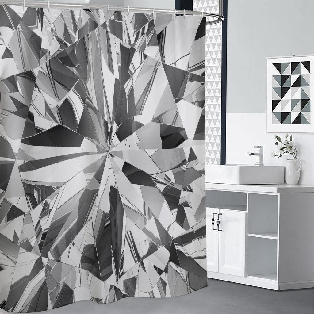 Diamond Print Premium Shower Curtain