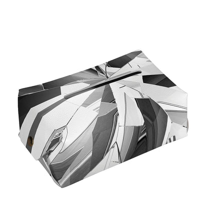 Diamond Print Rectangle Tissue Box Cover