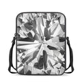 Diamond Print Rectangular Crossbody Bag