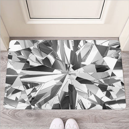 Diamond Print Rubber Doormat