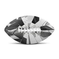 Diamond Print Rugby Ball
