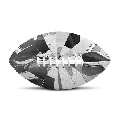 Diamond Print Rugby Ball
