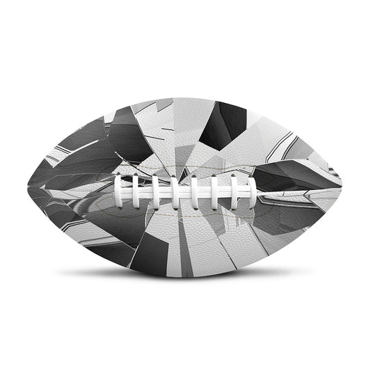Diamond Print Rugby Ball