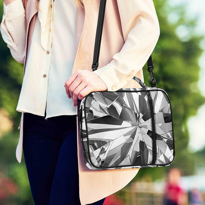 Diamond Print Shoulder Strap Bible Bag