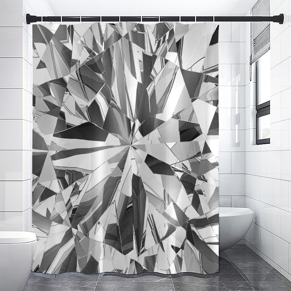 Diamond Print Shower Curtain