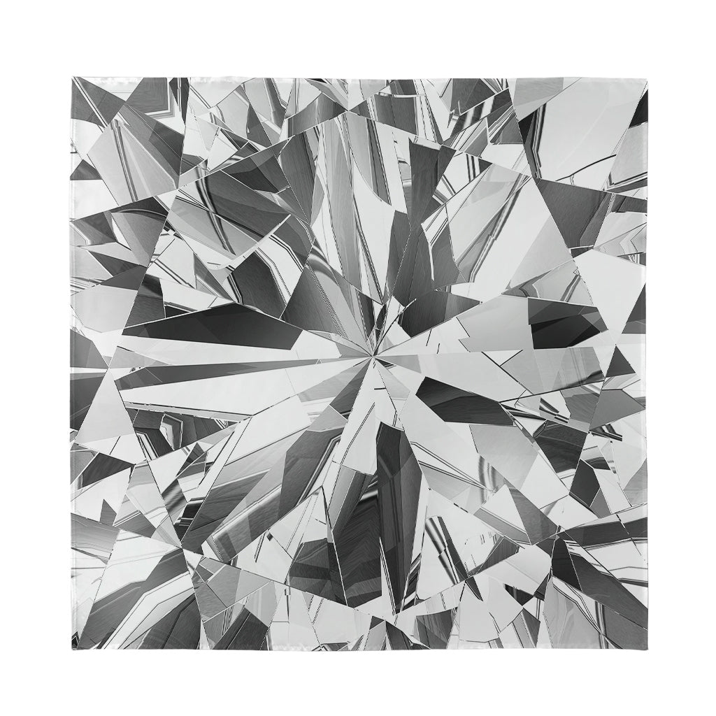 Diamond Print Silk Bandana