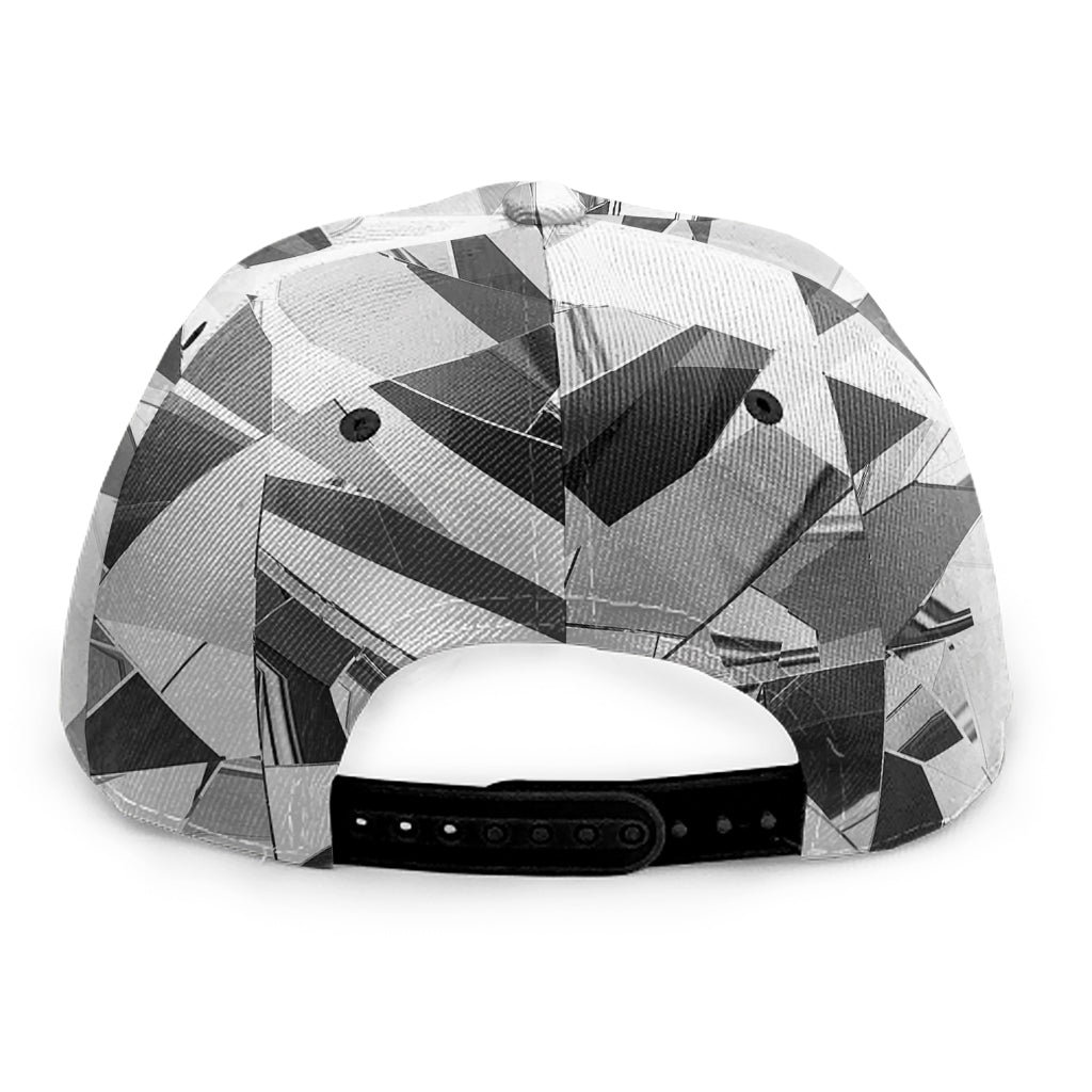 Diamond Print Snapback Cap