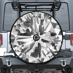 Diamond Print Tire Cover With Camera Hole