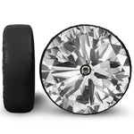 Diamond Print Tire Cover With Camera Hole