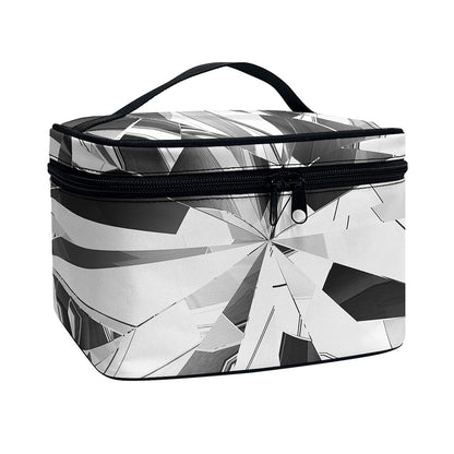 Diamond Print Travel Makeup Bag