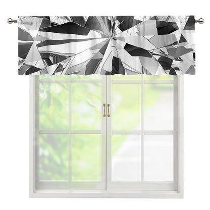 Diamond Print Window Valance