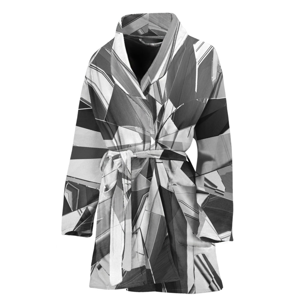Diamond Print Women's Bathrobe