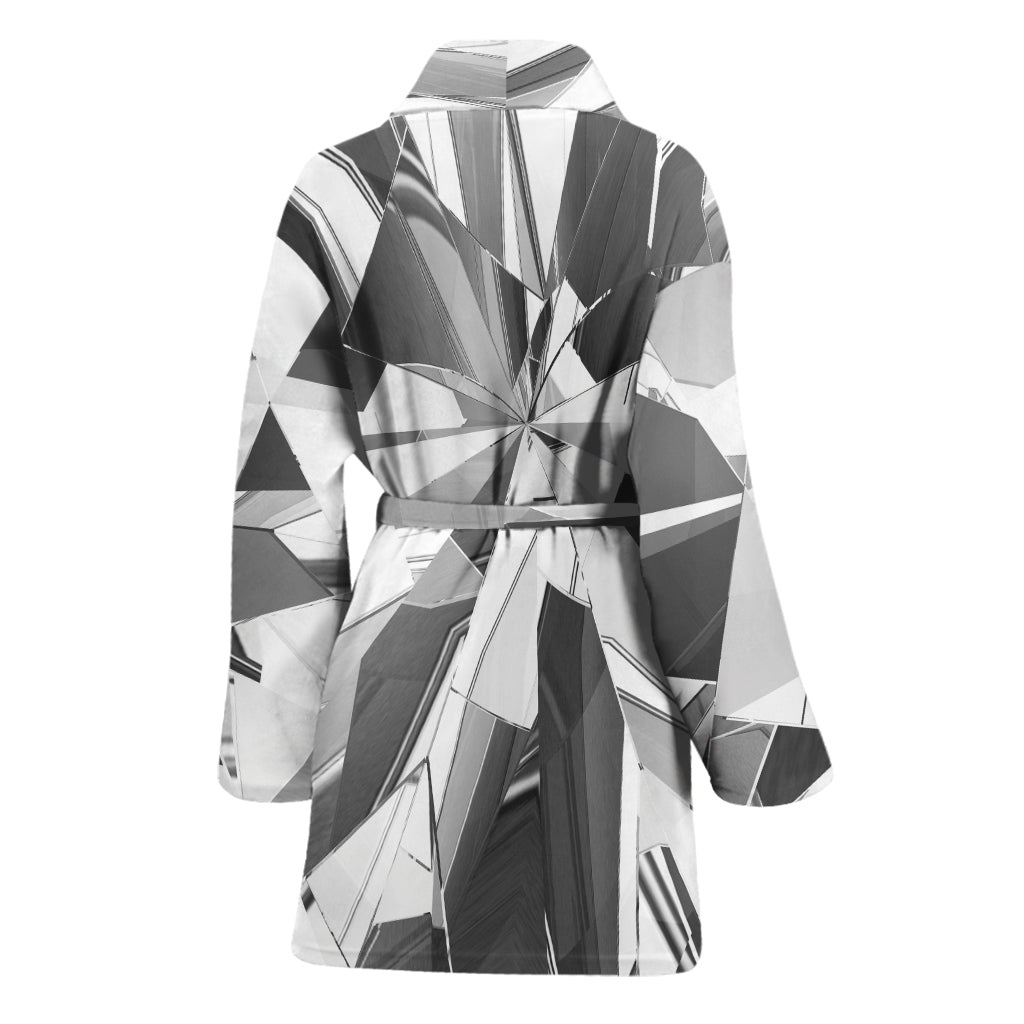 Diamond Print Women's Bathrobe