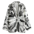 Diamond Print Women's Blazer