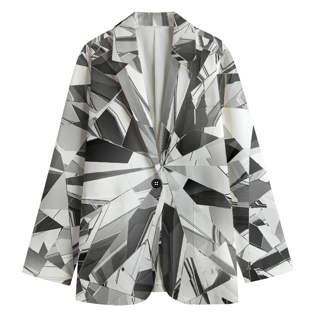Diamond Print Women's Blazer