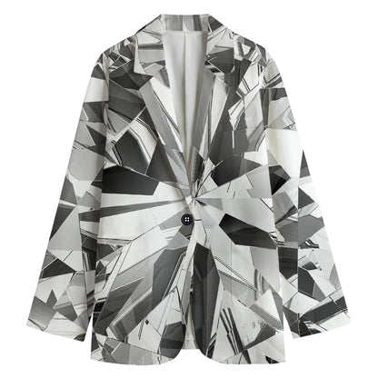 Diamond Print Women's Blazer