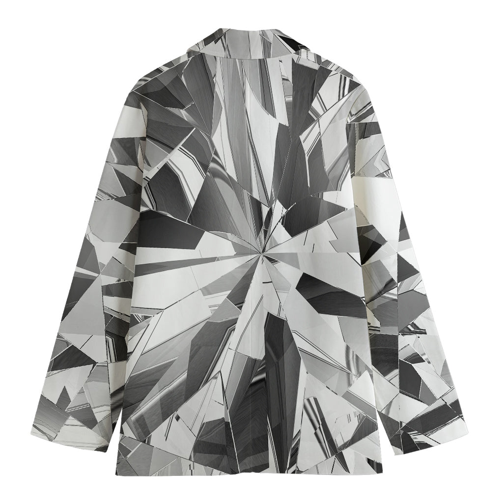 Diamond Print Women's Blazer