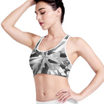 Diamond Print Women's Sports Bra