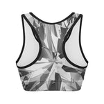 Diamond Print Women's Sports Bra