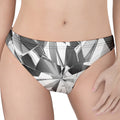 Diamond Print Women's Thong
