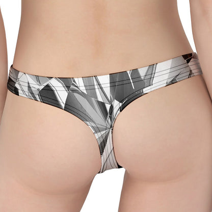 Diamond Print Women's Thong