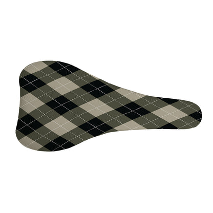 Diamond Shapes Argyle Pattern Print Bicycle Seat Cover