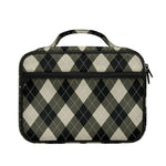 Diamond Shapes Argyle Pattern Print Briefcase Bible Bag
