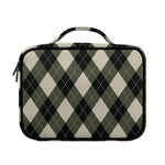 Diamond Shapes Argyle Pattern Print Briefcase Bible Bag