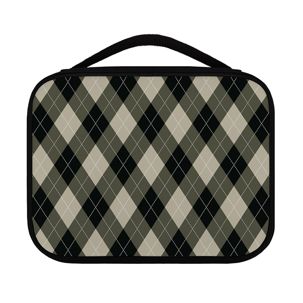 Diamond Shapes Argyle Pattern Print Classic Bible Case