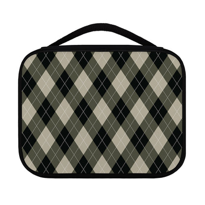 Diamond Shapes Argyle Pattern Print Classic Bible Case