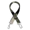 Diamond Shapes Argyle Pattern Print Dog Seat Belt