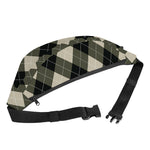 Diamond Shapes Argyle Pattern Print Fanny Pack