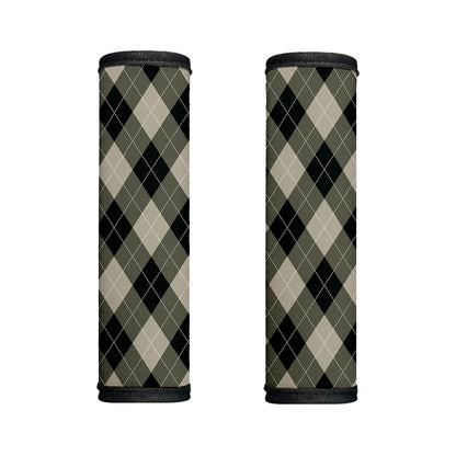 Diamond Shapes Argyle Pattern Print Handle Covers