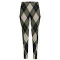 Diamond Shapes Argyle Pattern Print High-Waisted Pocket Leggings
