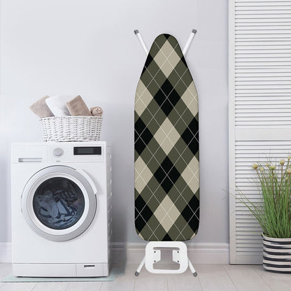 Diamond Shapes Argyle Pattern Print Ironing Board Cover