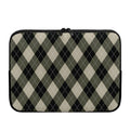 Diamond Shapes Argyle Pattern Print Laptop Sleeve