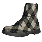 Diamond Shapes Argyle Pattern Print Backpack