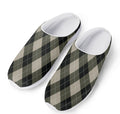 Diamond Shapes Argyle Pattern Print Mesh Casual Shoes
