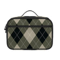 Diamond Shapes Argyle Pattern Print Portable Lunch Bag
