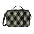 Diamond Shapes Argyle Pattern Print Shoulder Strap Bible Bag